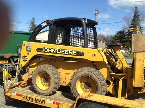 john deere forestry skid steer for sale|john deere 240 skid steer for sale.